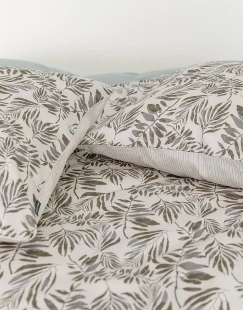 Produktbillede af MOP Mysen Duvet cover Natural White 140x220 på tilbud i høj kvalitet