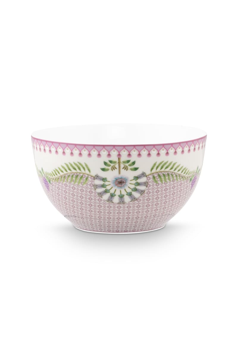 Produktbillede af Bowl Lily&Lotus Tiles Lilac 15cm på tilbud i høj kvalitet