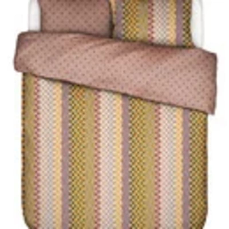 Produktbillede af Essenza Stach Duvet cover Antique pink 200x220 på tilbud i høj kvalitet