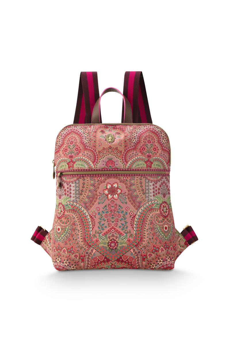 Produktbillede af Finlee Backpack Jabali Red 28x11x36cm på tilbud i høj kvalitet