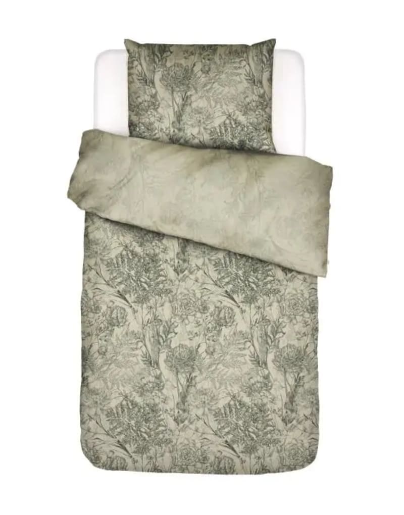 Produktbillede af Essenza Elena Soft green 140x200+60x63 på tilbud i høj kvalitet