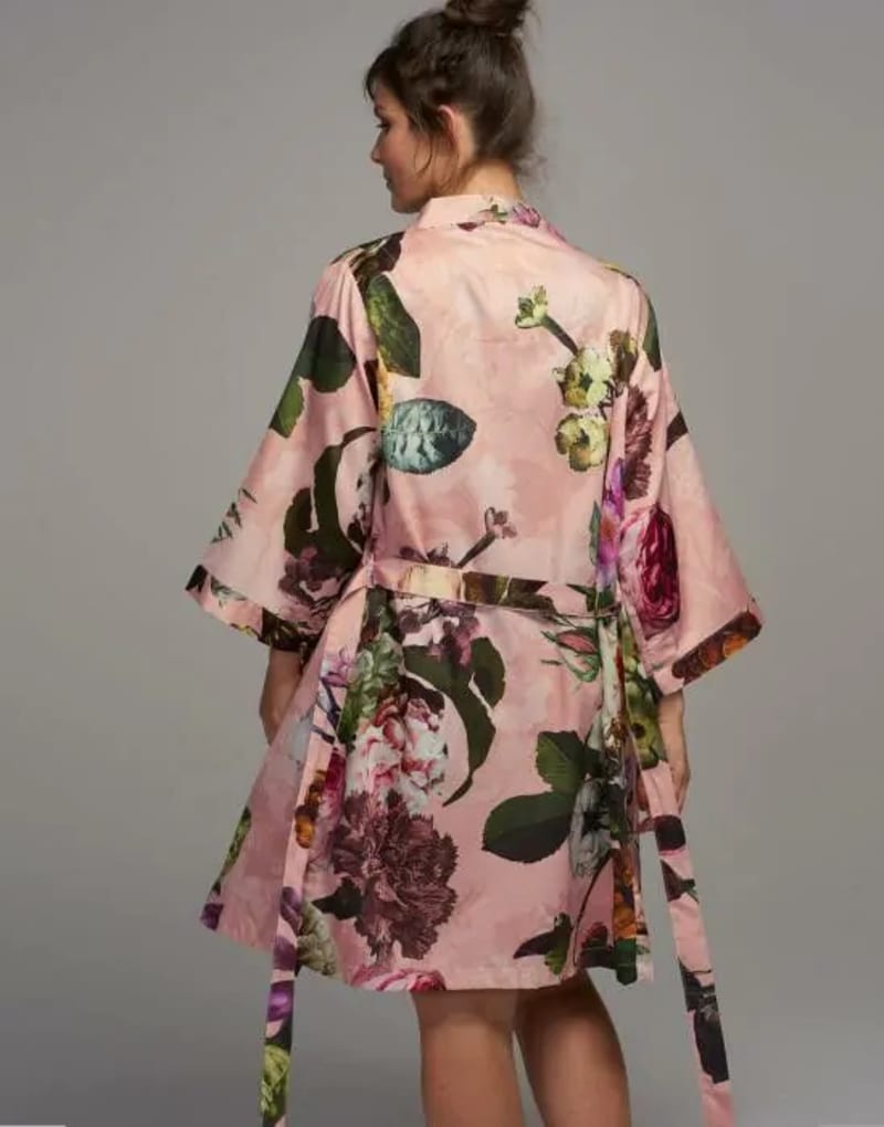 Produktbillede af Fleur rose kimono L på tilbud i høj kvalitet