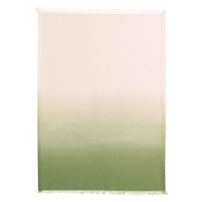 Produktbillede af Viskestykke RECYCLED TIE&DYE CACTUS 50 X 70 cm på tilbud i høj kvalitet