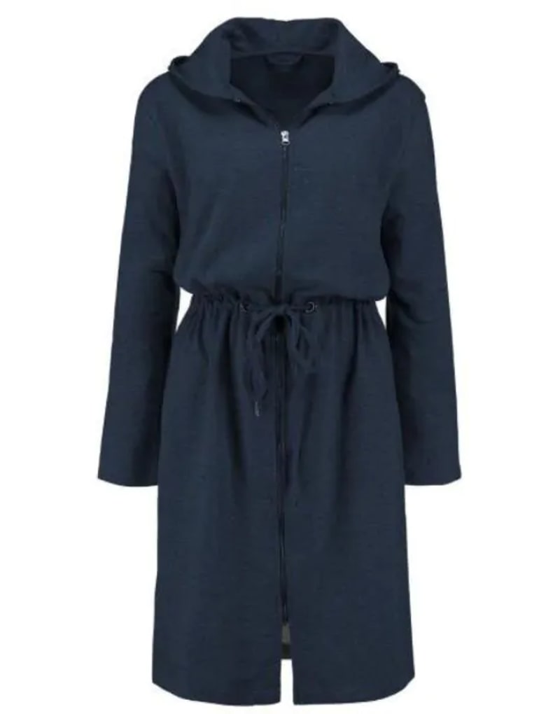 Produktbillede af Louise Bathrobe Navy XXL på tilbud i høj kvalitet