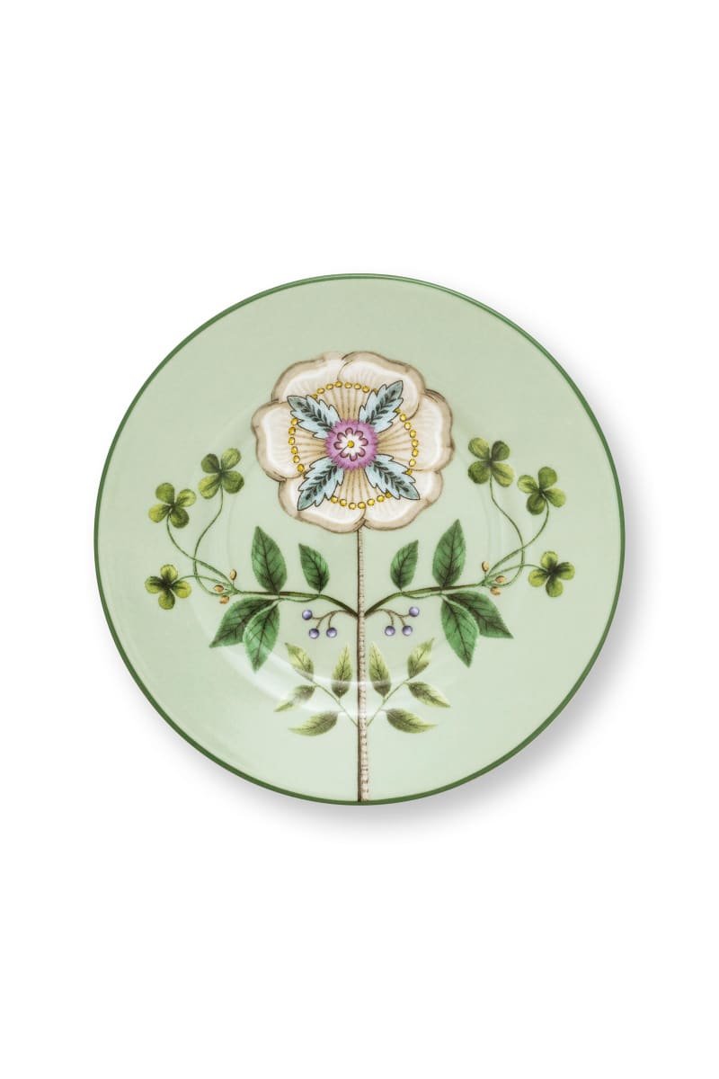 Produktbillede af Pip Studio Petit Four Lily&Lotus Light Green 12cm på tilbud i høj kvalitet