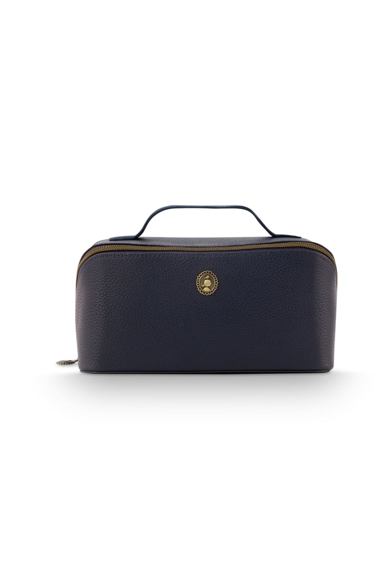 Produktbillede af Cyrille Cosmetic Bag Medium Blue 23.5x11x5x22cm på tilbud i høj kvalitet