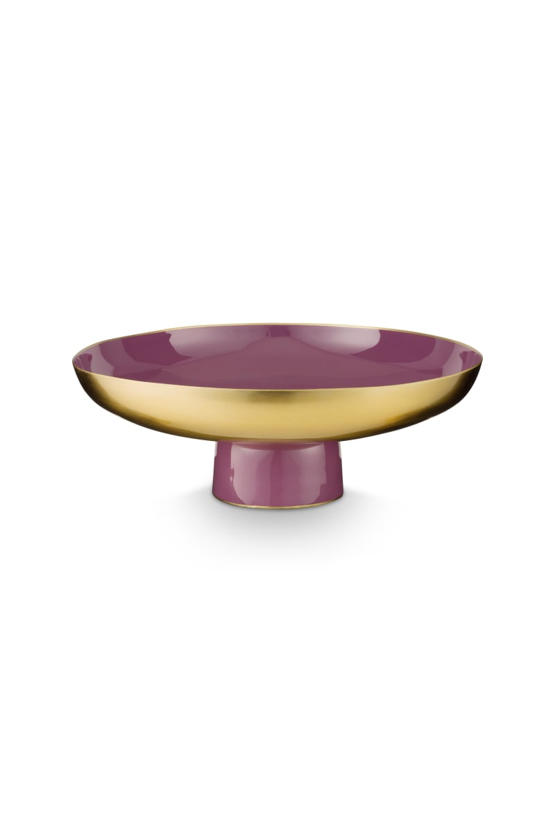 Produktbillede af Low Tray Metal Lilac 12.50x35cm på tilbud i høj kvalitet