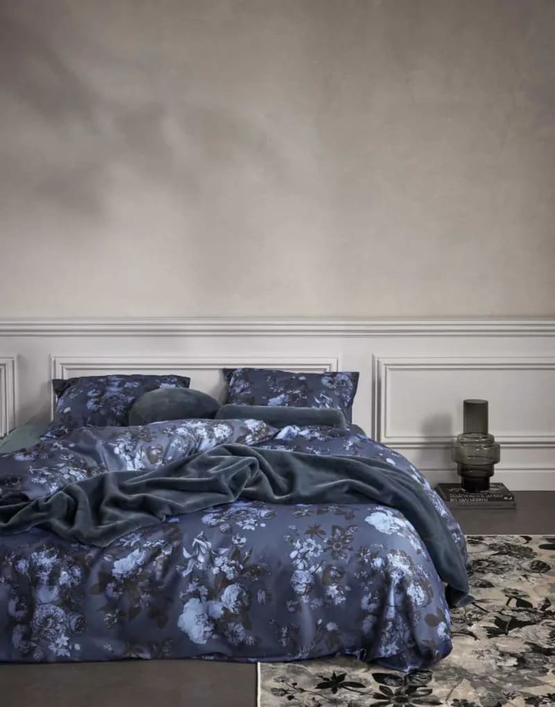 Produktbillede af Essenza Florice Bijou blue 140x220+60x63 på tilbud i høj kvalitet