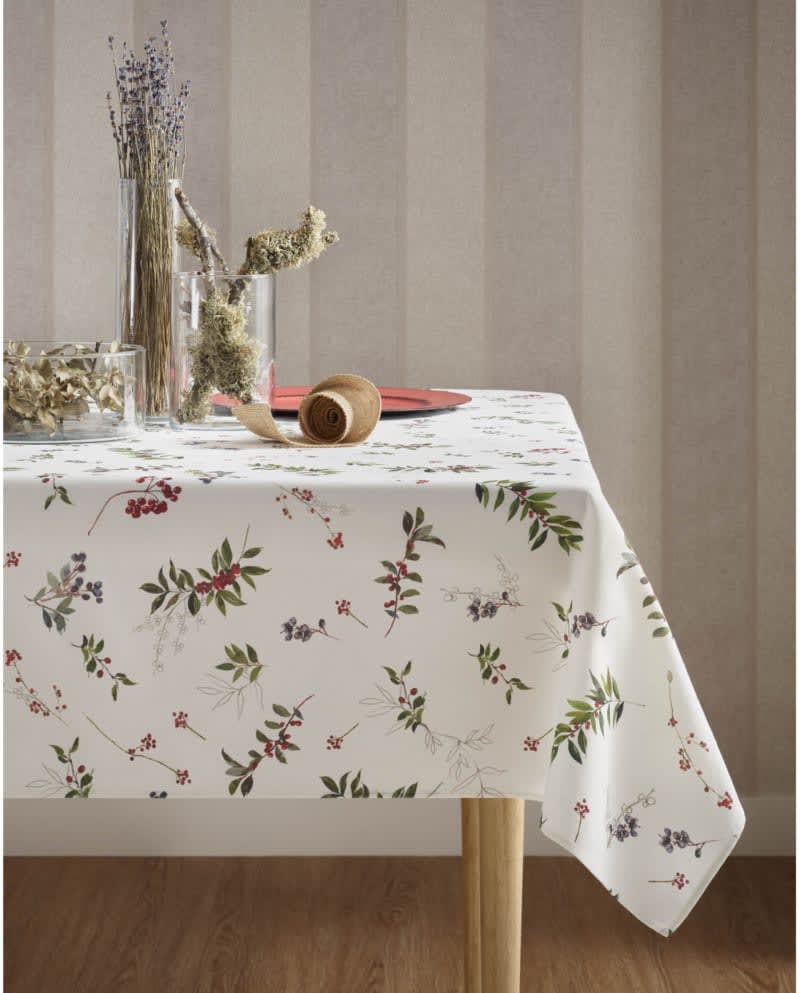 Produktbillede af Textilvoksdug 8082 Berries Allover 150x250 på tilbud i høj kvalitet