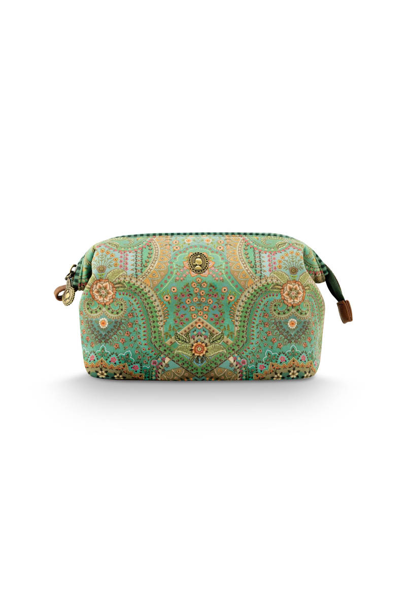 Produktbillede af Cooper Cosmetic Purse Medium Jabali Green 22.5x9.5x15cm på tilbud i høj kvalitet