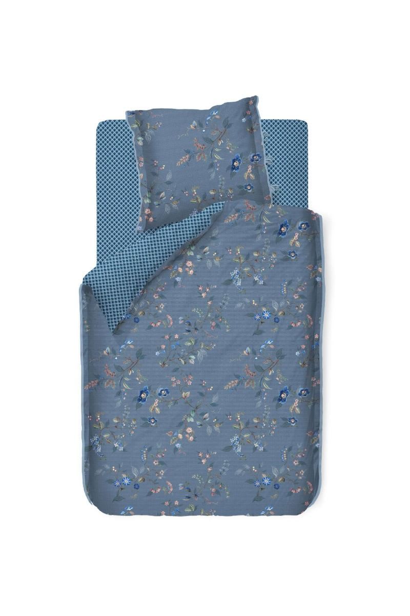 Produktbillede af Kawai Flower Blue 150x200 Svenske størrelse på tilbud i høj kvalitet
