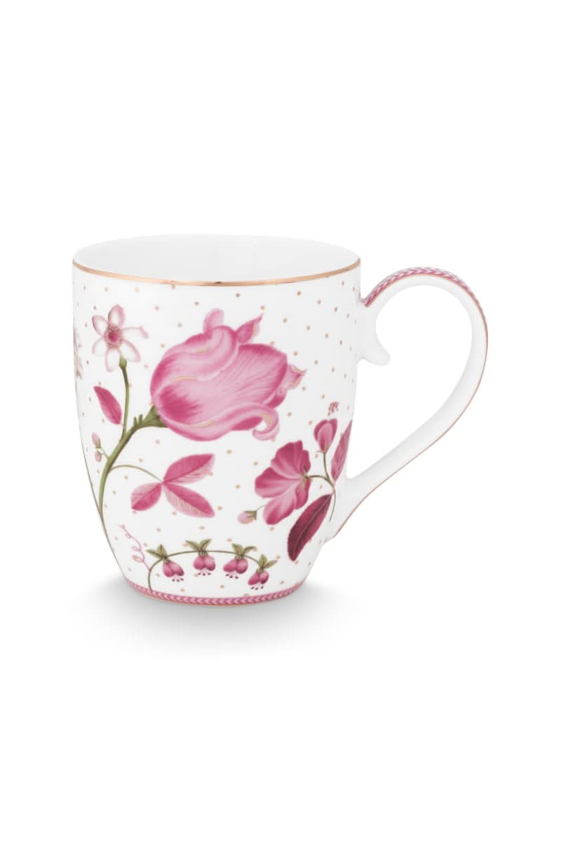 Se Pip Studio Mug XL Jolie Tulip Pink 450ml på tilbud! Billigt udsalg - Køb online nu! Hurtig levering, 1-2 hverdage. Spar op til 56%.