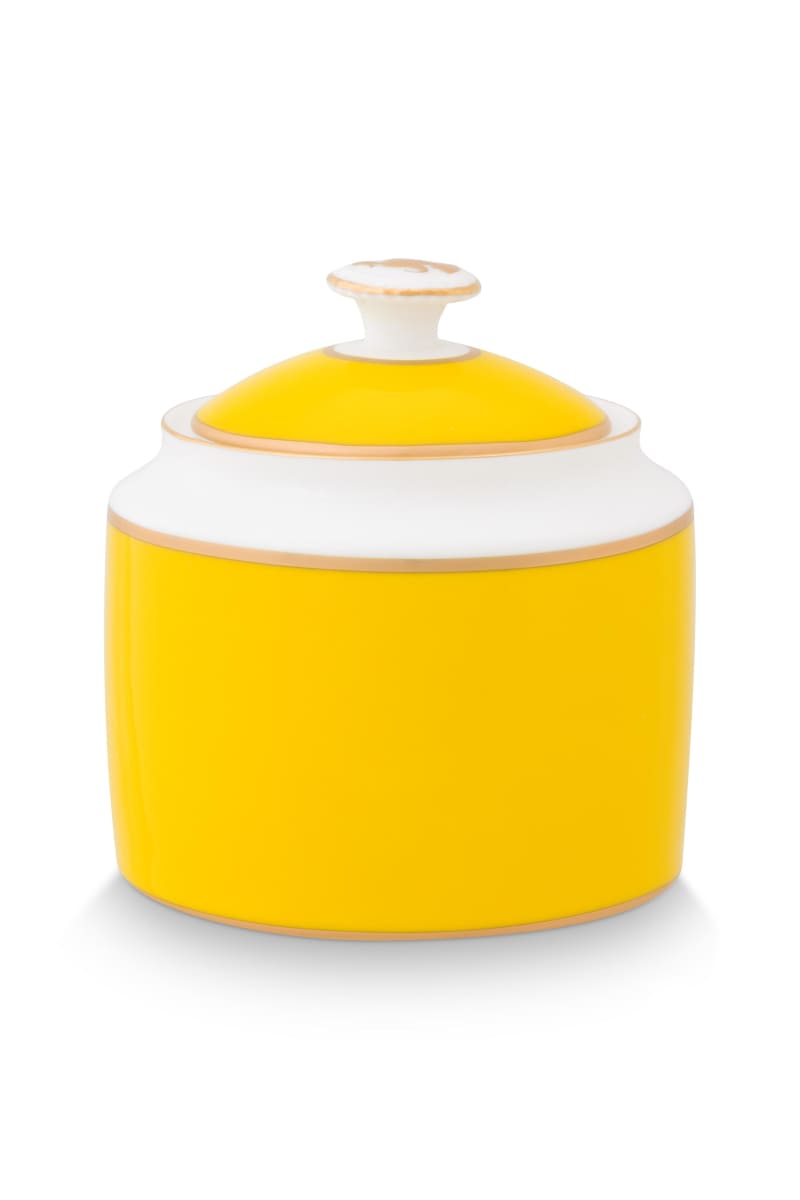 Produktbillede af Sugar Bowl Pip Chique Gold-Yellow 550ml på tilbud i høj kvalitet