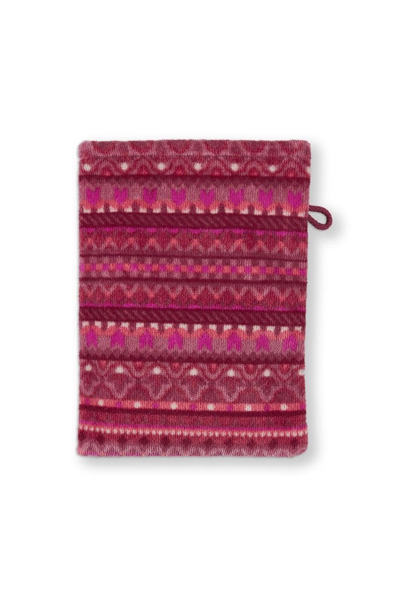 Produktbillede af PIP Geometric Print Dark Pink 16x22 på tilbud i høj kvalitet
