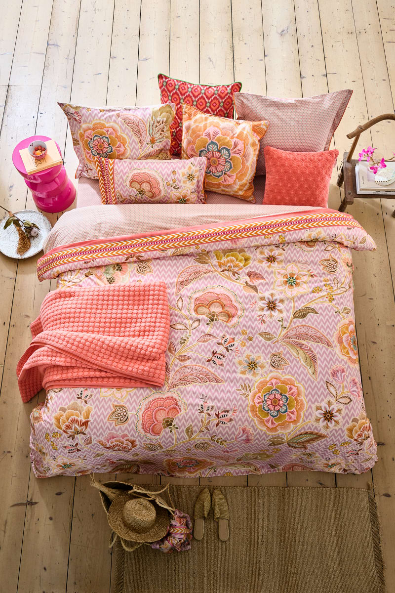 Produktbillede af PIP Studio Hakuna Lila Cotton 140x220/60x63 cm på tilbud i høj kvalitet