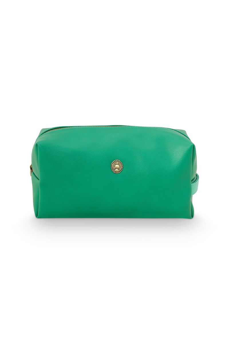 Produktbillede af Coco Cosmetic Bag Medium Green 21.5x10x10.5cm på tilbud i høj kvalitet