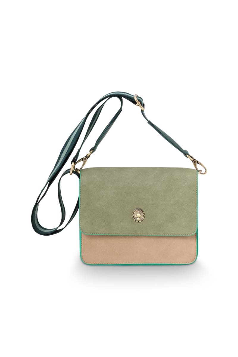 Produktbillede af Fenna Cross Body Small Green 19x6x16cm på tilbud i høj kvalitet