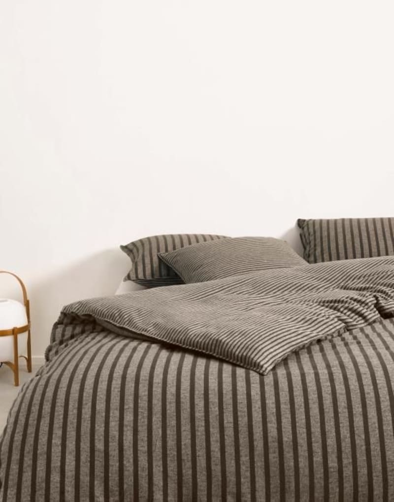 Produktbillede af Marc O`Polo Nousu oatmeal luxus Flannel 140c200+60x63 på tilbud i høj kvalitet