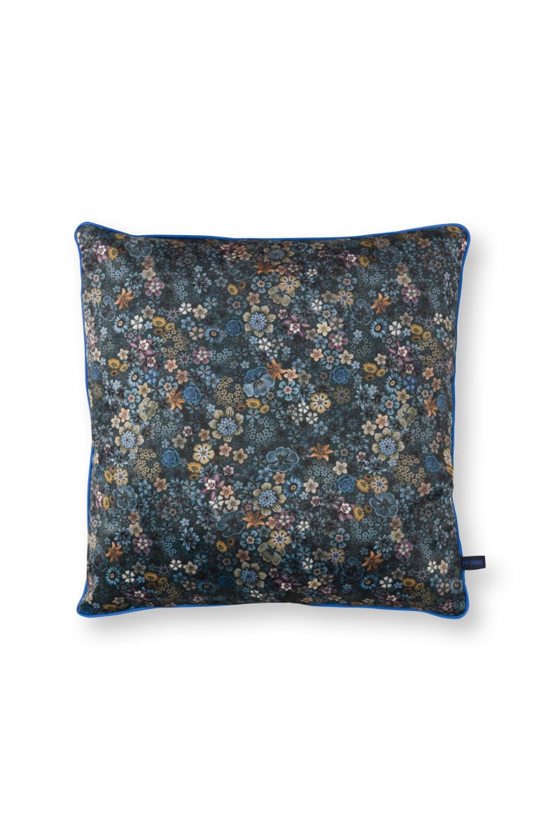 Produktbillede af Cushion Tutti i Fiori Blue 50x50cm på tilbud i høj kvalitet