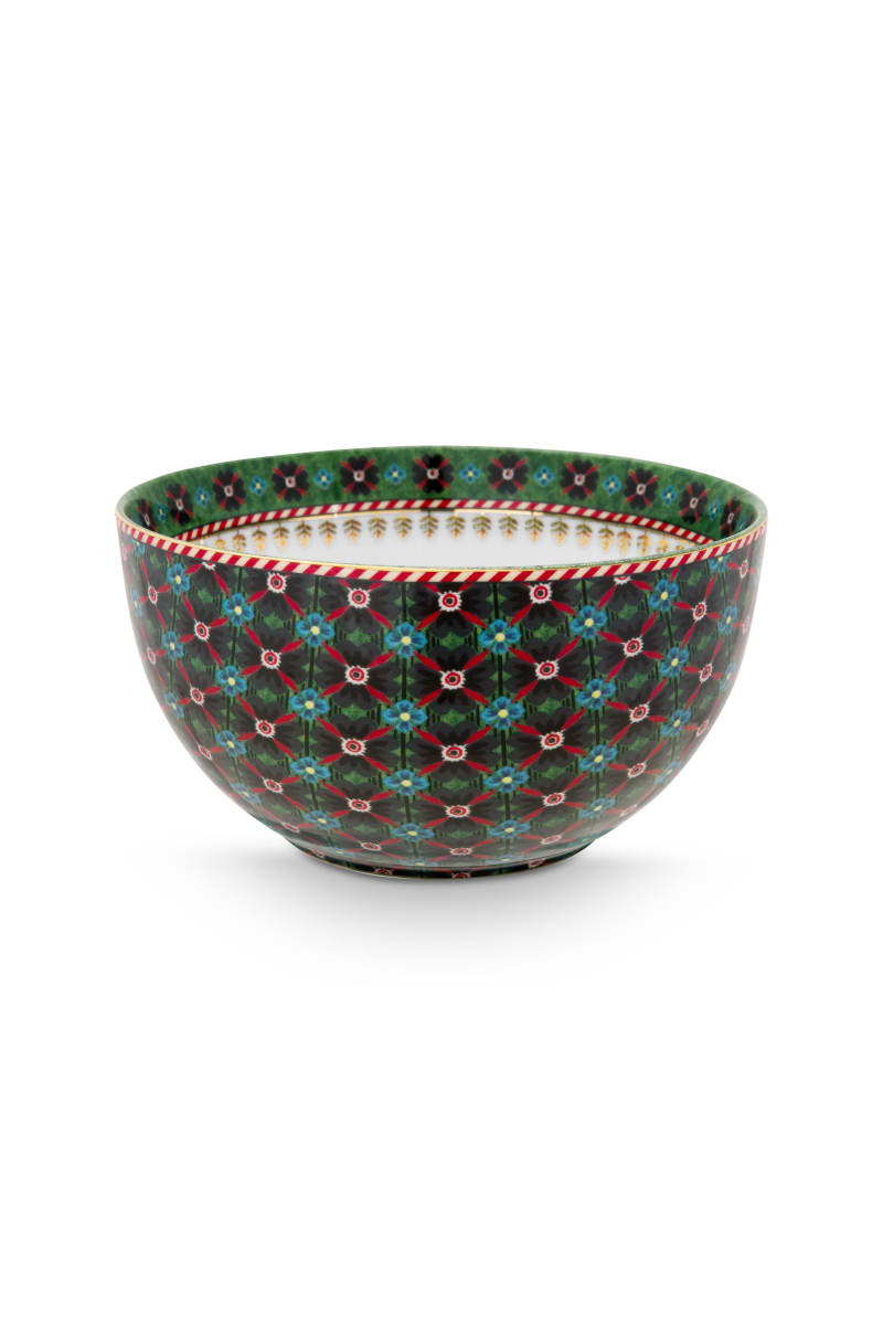Berry Blues Bowl Clover Green 12cm