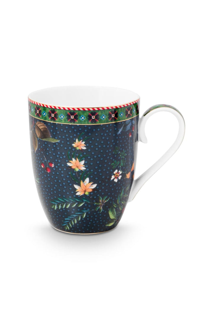 Mug Large Berry Blues Blue 350ml