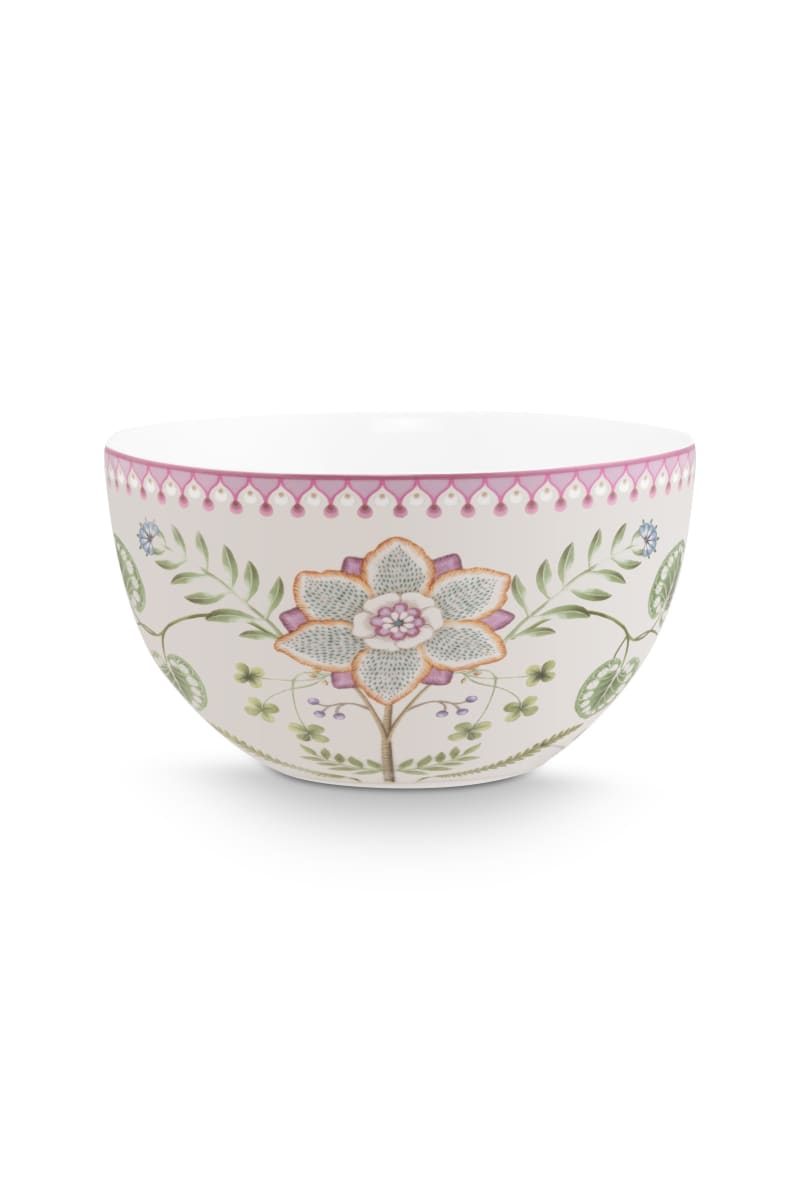 Bowl Lily&Lotus Off White 18cm