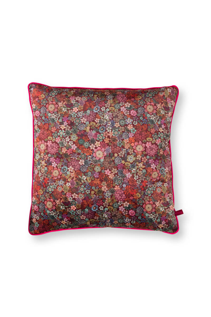 Produktbillede af Cushion Tutti i Fiori Red 50x50cm på tilbud i høj kvalitet