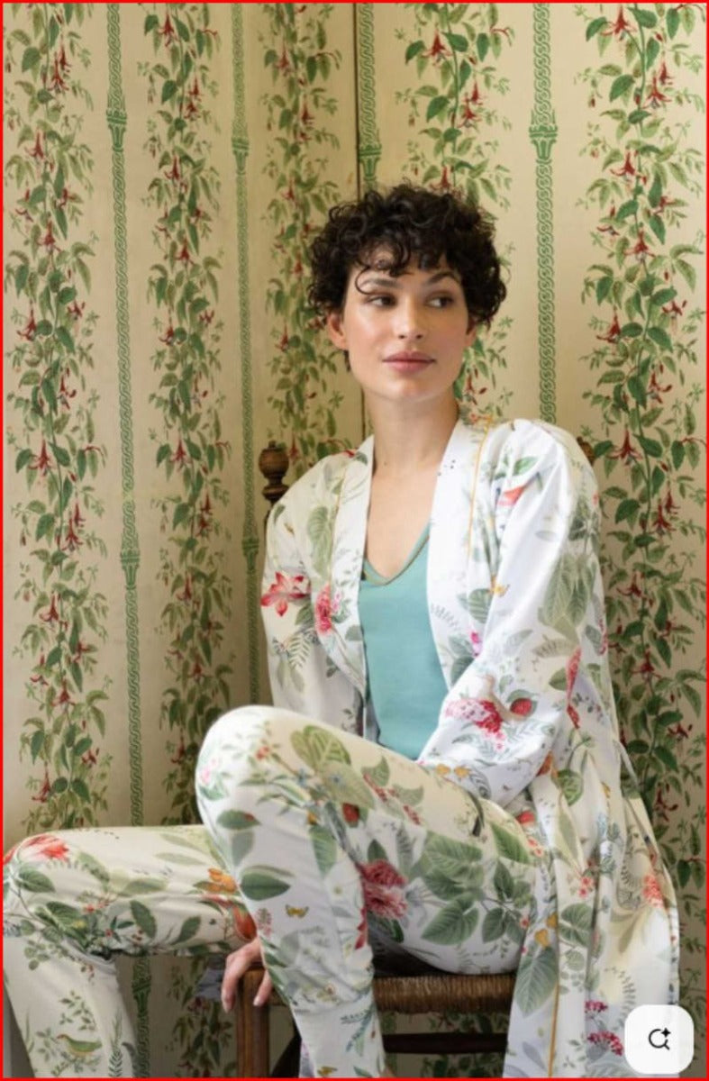 Produktbillede af XL Ninny Kimono Oriental Dreams White på tilbud i høj kvalitet