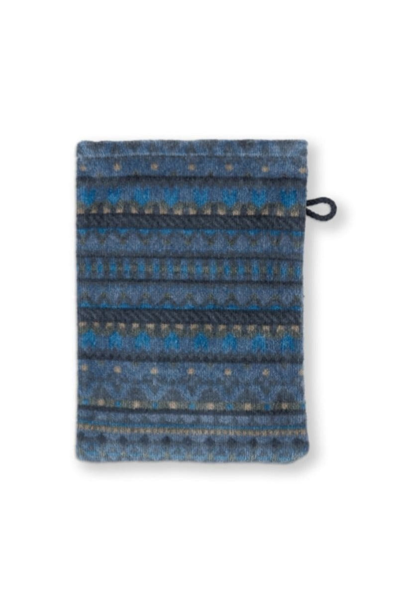 Produktbillede af PIP Geometric Print Dark Blue 16x22 på tilbud i høj kvalitet