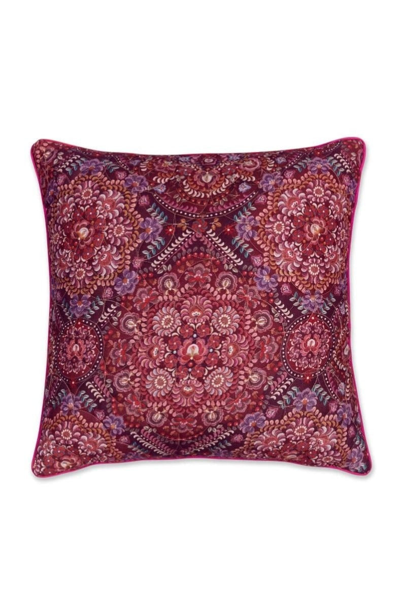 PIP Il Mosaico Q.Cush Dark Red 50x50