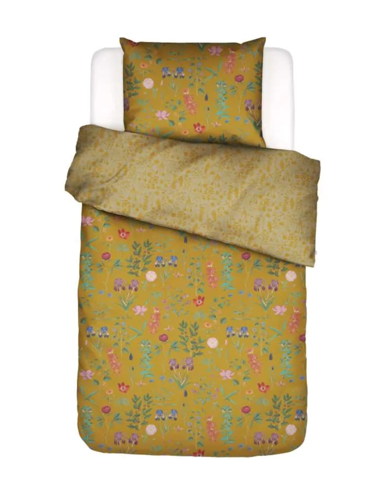 Produktbillede af Essenza Marigold Flower ochre140x200+60x63 på tilbud i høj kvalitet