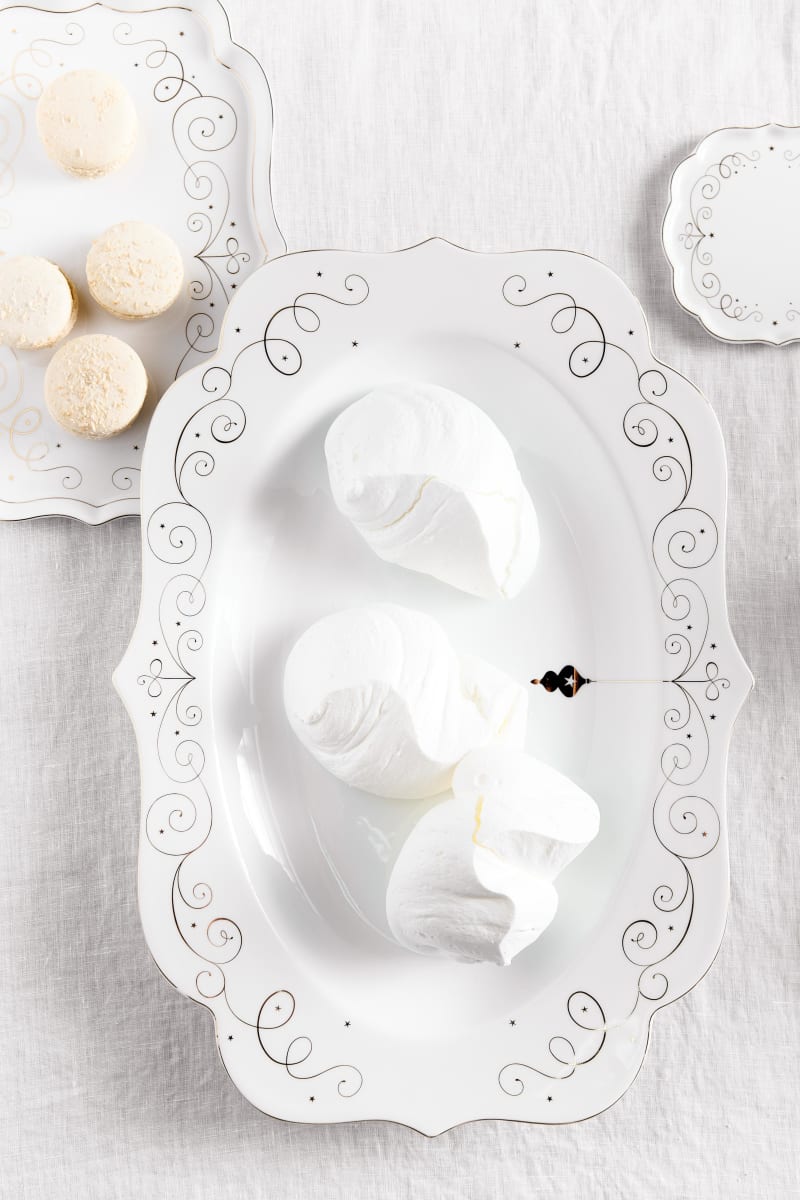 Produktbillede af Oval Platter Royal Winter White 40x28.5cm på tilbud i høj kvalitet