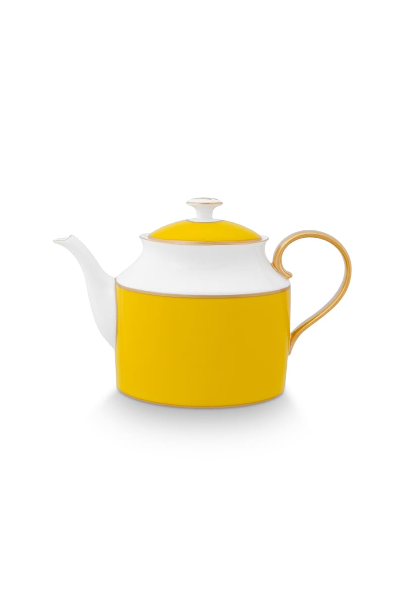 Produktbillede af TeaPot Large Pip Chique Gold-Yellow 1.8ltr på tilbud i høj kvalitet