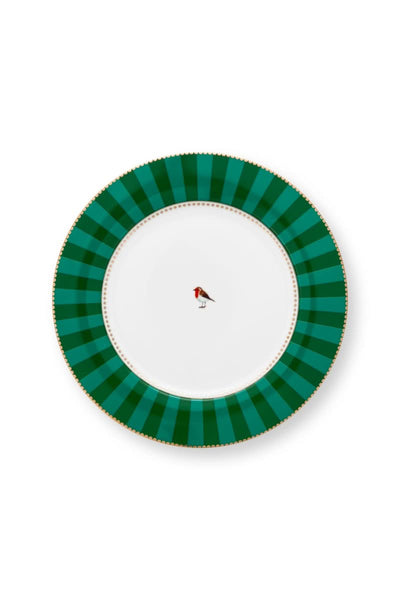 Se tilbud på Plate Love Birds Stripes Emerald-Green 26.5cm! Billigt udsalg på Pip Studio. Hurtig levering, 1-2 hverdage. Spar op til 66%.