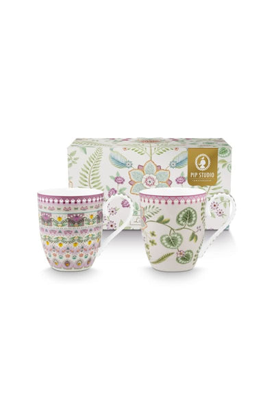 Se billige tilbud på Set/2 Mugs XL Lily&Lotus 450ml! Udsalg på Pip Studio - Køb nu! Hurtig levering, billig fragt. Varenummer: CADEC-51.002.483. Spar op til 65%.