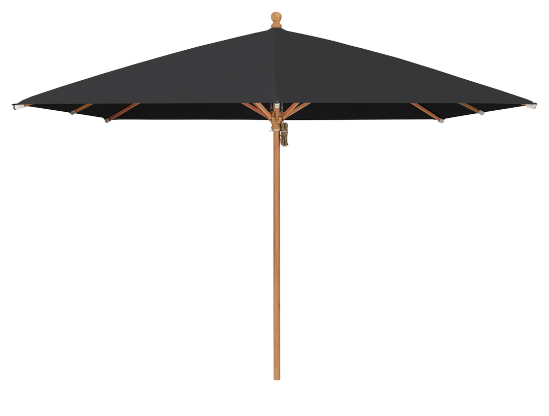 Produktbillede af Piazzino 300x300cm uden frisekant Sort på tilbud