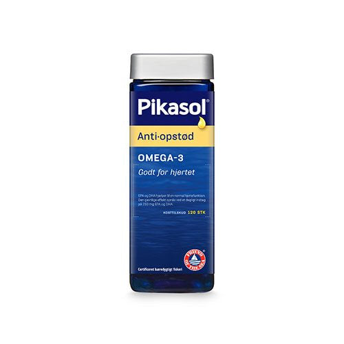 Produktbillede af Pikasol Anti-opstød 120 kapsler på tilbud