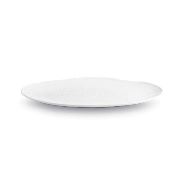 Produktbillede af Pillivuyt Boulogne Tallerken oval 23 x 16,5 cm Hvid i premium kvalitet