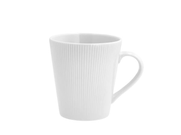 Produktbillede af Pillivuyt Eventail Krus 30 cl Hvid i premium kvalitet