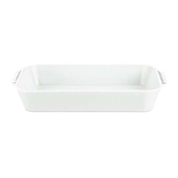 Produktbillede af Pillivuyt Fad dybt 38 x 21 x 6 cm Hvid i premium kvalitet