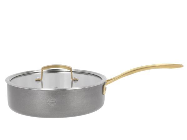 Produktbillede af Pillivuyt Gourmet Durance Sauterpande med låg Dia 24 cm Stål i premium kvalitet