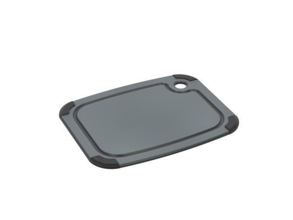 Produktbillede af Pillivuyt Gourmet Skærebræt 29,8 x 23,5 cm Mørkegrå i premium kvalitet