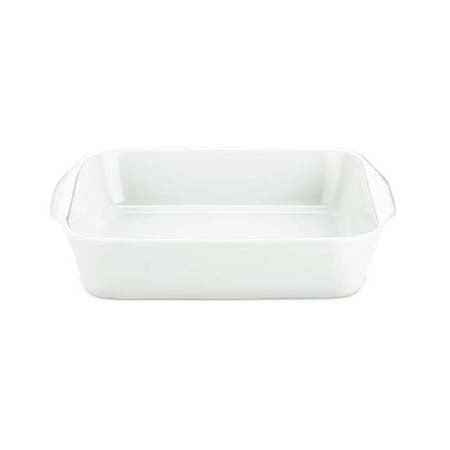 Produktbillede af Pillivuyt Kvadratfad nr. 2 17 x 17 x 4,5 cm Hvid i premium kvalitet