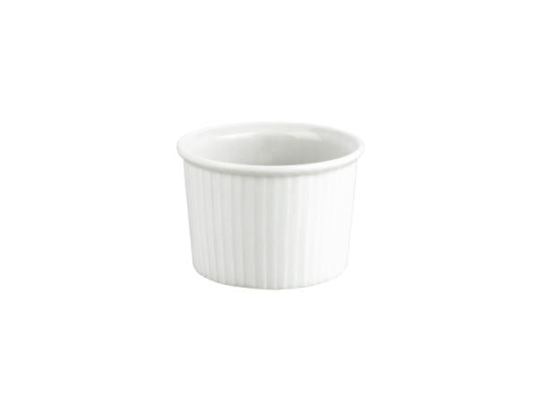 Produktbillede af Pillivuyt Serie Originale Ramekin høj nr. 2 Dia 7,6 x 5,5 cm 16 cl Hvid i premium kvalitet