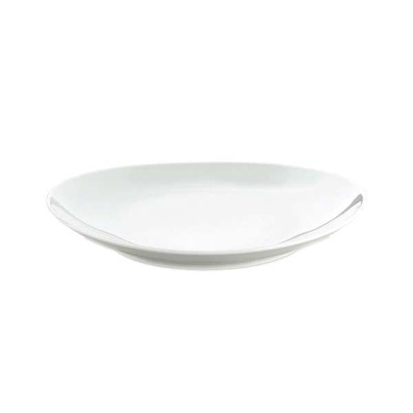 Produktbillede af Pillivuyt Steaktallerken oval stor 29,5 x 25,5 cm Hvid i premium kvalitet