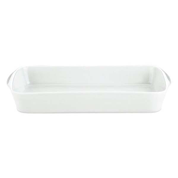 Produktbillede af Pillivuyt Stegefad nr. 3 35 x 22 x 5,1 cm Hvid i premium kvalitet