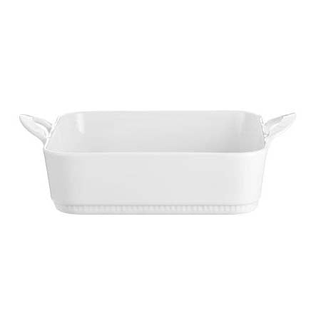 Produktbillede af Pillivuyt Toulouse Kvadratfad 22 x 22 x 6 cm 2 liter Hvid i premium kvalitet