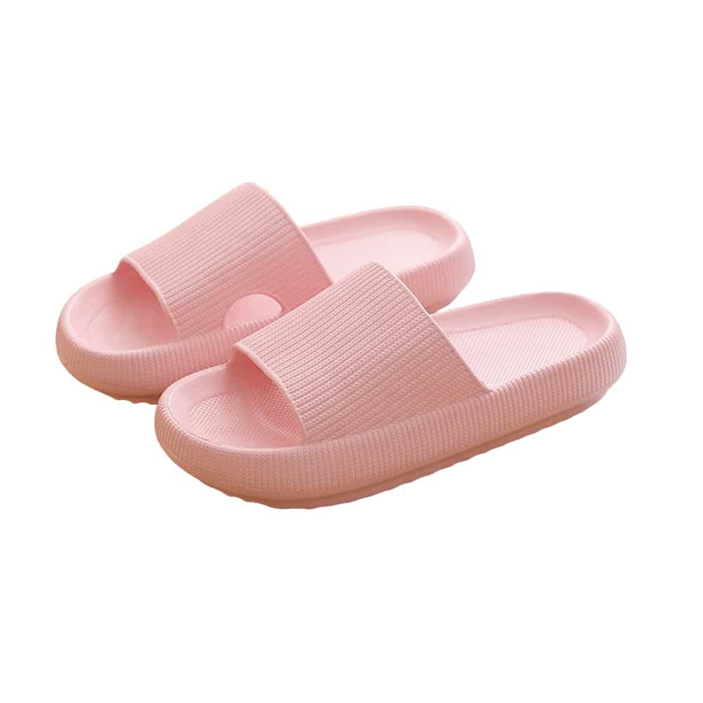 Slippers / Tøfler Bløde & Skridsikre i flere flotte farver (kendt som Happy Flops) Pink / 42/43