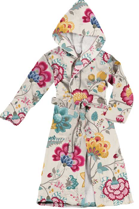 Produktbillede af PIP Floral Fantasy Star White Morgenkåbe M på tilbud i høj kvalitet