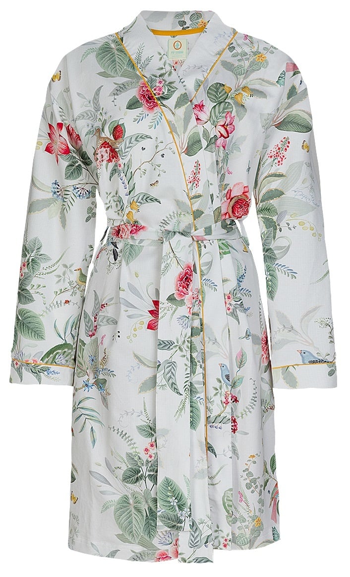 Produktbillede af S Ninny Kimono Oriental Dreams White på tilbud i høj kvalitet